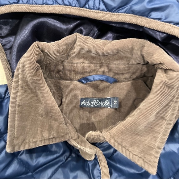 Lot Of 2 Kids Artic Circle Toddler Puffer  Jacket Blue Children Coat - Picture 7 of 13